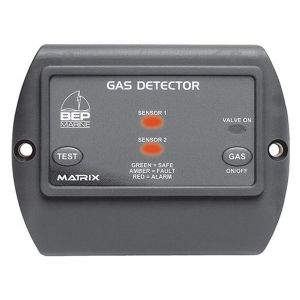 BEP Gas Detector with 1 Sensor & Solenoid Output (click for enlarged image)